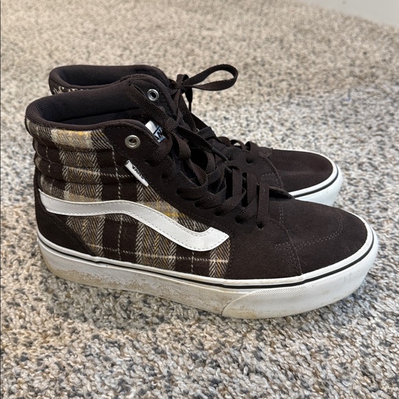 Vans Shoes - Vans Filmore Hi Platform Plaid Mix sneakers 8